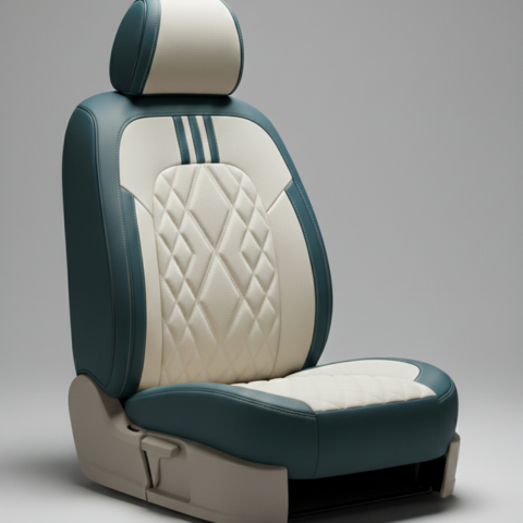 Capa de Auto Universal Rider en Cuero Legítimo con AirBag +REGALOS: Alfombra de Cuero y Funda para Volante